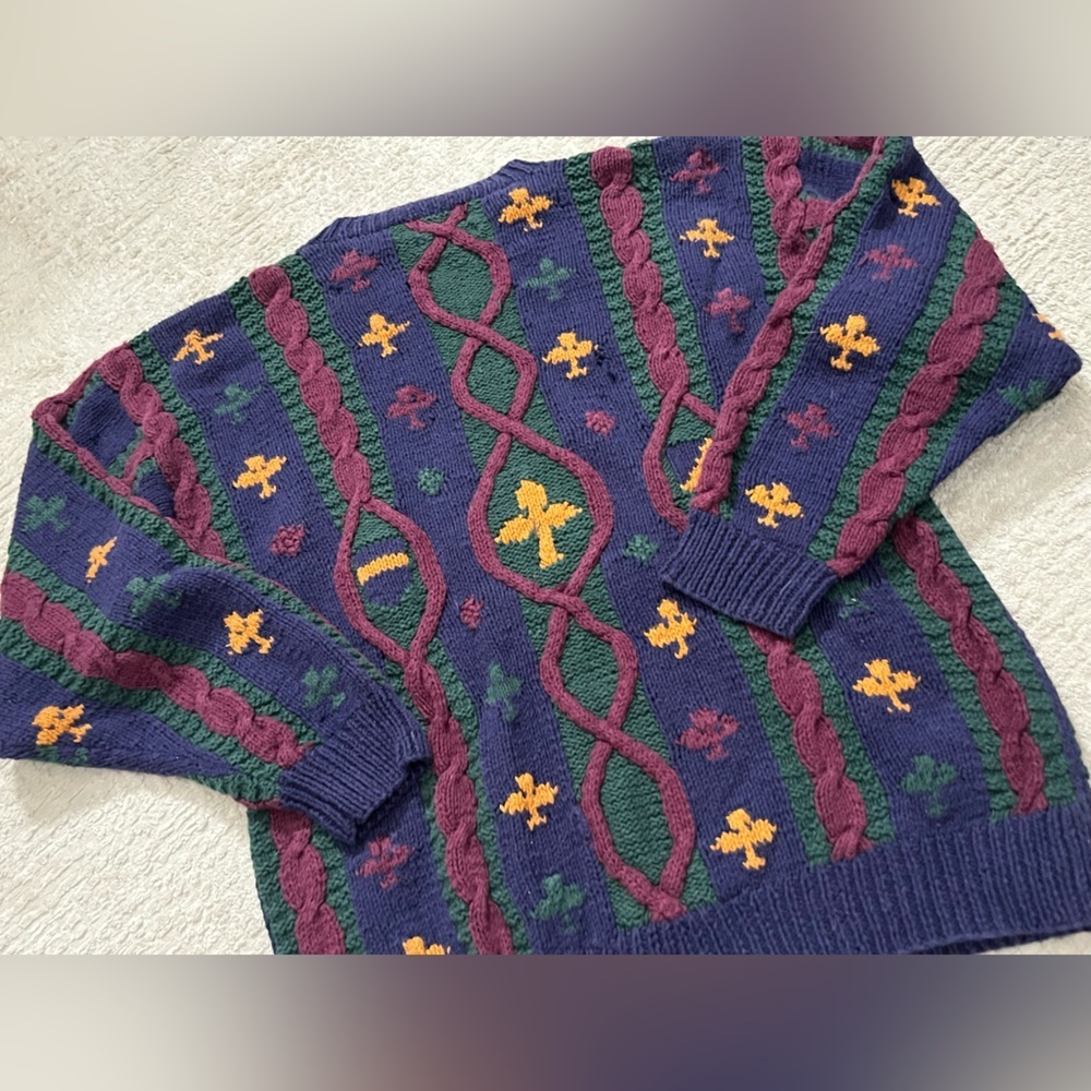 Vintage Cambridge Classics Hand Knit sweater - Picture 13 of 13